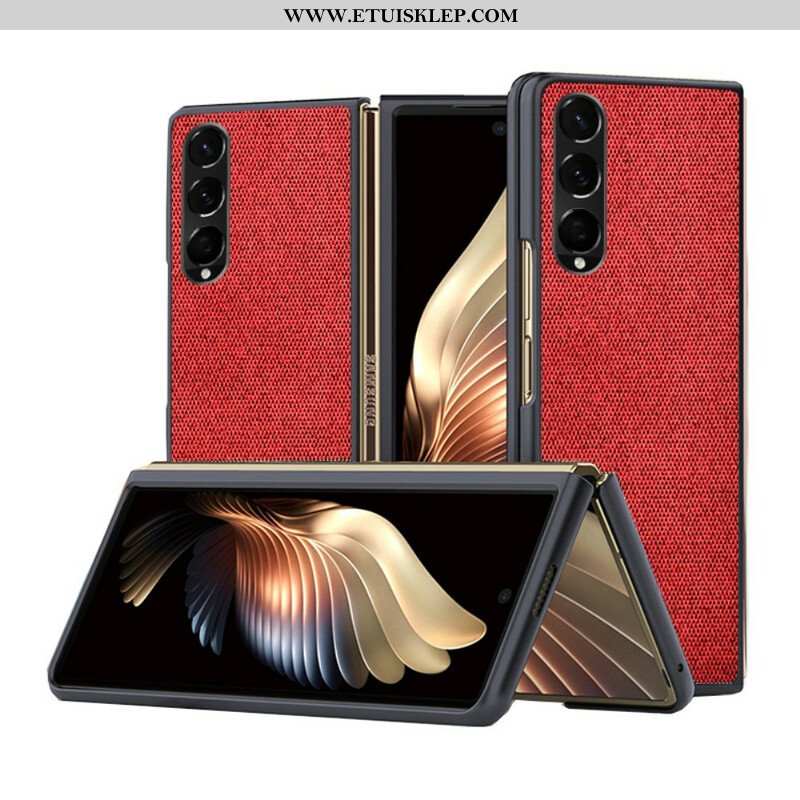 Futerały do Samsung Galaxy Z Fold 3 5G Teksturowany Efekt Skóry